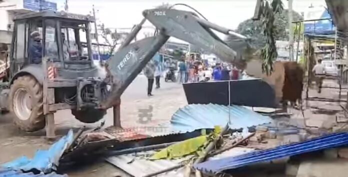 ಅಕ್ರಮ ಒತ್ತುವರಿ ತೆರವು