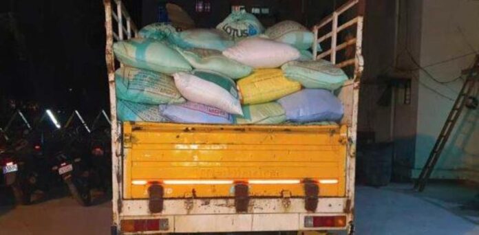 ಅನ್ನಭಾಗ್ಯ ಅಕ್ಕಿ ವಶ