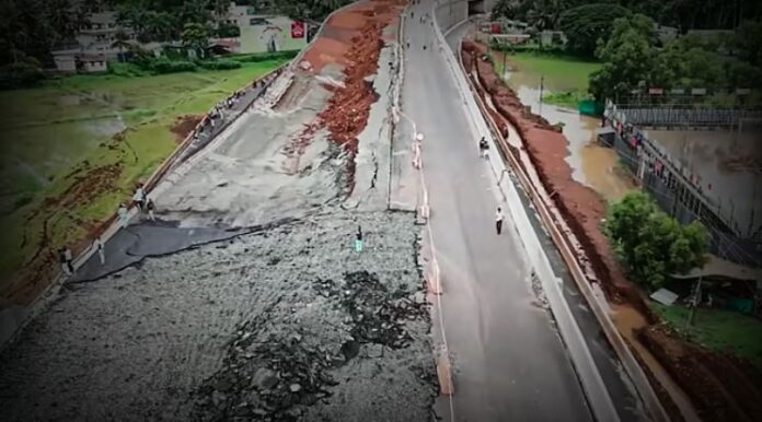 ಕೇರಳದ ರಾಷ್ಟ್ರೀಯ ಹೆದ್ದಾರಿ ಛಿದ್ರ