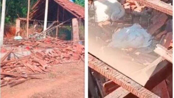 ಕೋಳಿ ಫಾರಂ ಕಟ್ಟಡ ಕುಸಿತ