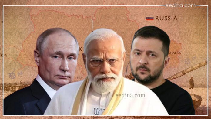 ರಷ್ಯಾ-ಉಕ್ರೇನ್ ಯುದ್ಧ ಪುಟಿನ್ ಮೋದಿ ಝೆಲೆನ್ಸ್ಕಿ