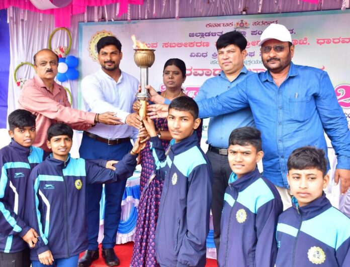 ಧಾರವಾಡ | ಕ್ರೀಡೆಯಲ್ಲಿ ಸೋಲು ಗೆಲುವು ಮುಖ್ಯವಲ್ಲ; ಆಸಕ್ತಿಯಿಂದ ಭಾಗವಹಿಸಬೇಕು: ಗೀತಾ ಸಿ.ಡಿ.