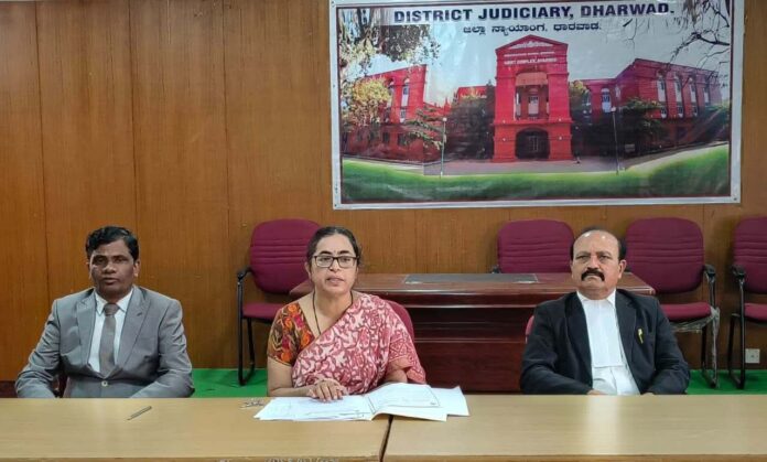 ಧಾರವಾಡ | ನ್ಯಾಯಾಂಗದ ವಿಶ್ವಾಸರ್ಹತೆ ಹೆಚ್ಚಿಸುವಲ್ಲಿ ರಾಷ್ಟ್ರೀಯ ಲೋಕ ಅದಾಲತ್ ಪರಿಣಾಮಕಾರಿ: ನ್ಯಾ. ಬಿ.ಎಸ್.ಭಾರತಿ
