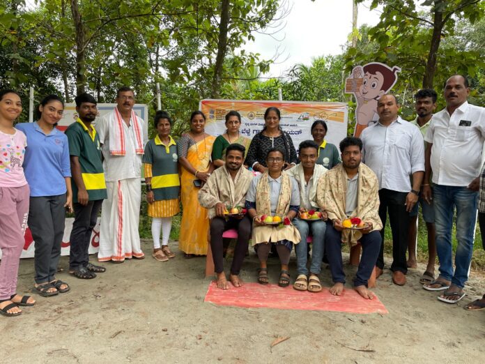 ಕಸ ಎಸೆಯುತ್ತಿದ್ದ ಜಾಗ ಇದೀಗ ಸೆಲ್ಪೀ ಪಾಯಿಂಟ್ !