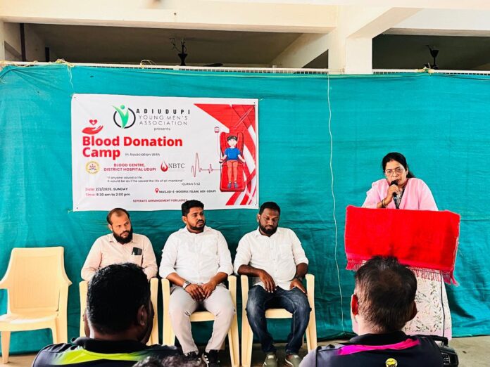 ಉಡುಪಿ | ಅವಶ್ಯಕತೆಗೆ ತಕ್ಕಷ್ಟು ರಕ್ತ ಪೂರೈಕೆಯಾಗುತ್ತಿಲ್ಲ - ವೀಣಾ ಕುಮಾರಿ