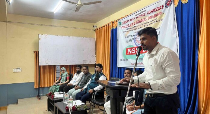 ಧಾರವಾಡ | ನಿರಂತರ ಪರಿಶ್ರಮವೇ ಯಶಸ್ಸಿನ ಮೂಲಮಂತ್ರ: ಸದಾನಂದ ಅಮರಾಪುರ್