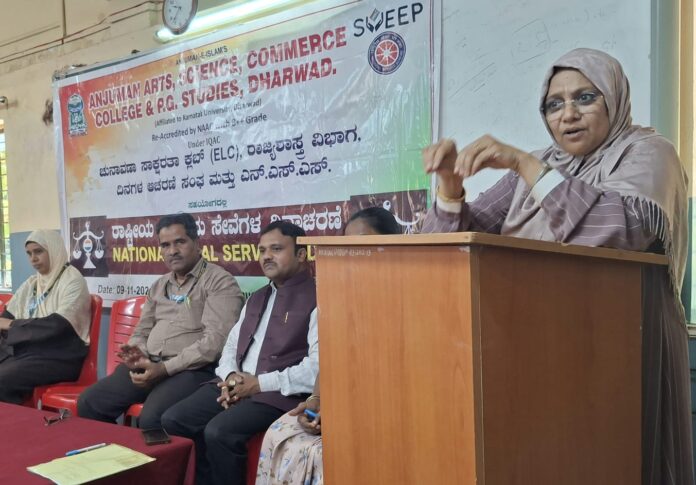 ಧಾರವಾಡ | ಮಹಿಳೆಯರು, ಶೋಷಿತರಿಗೆ ನ್ಯಾಯ ದೊರೆತಾಗ ಸ್ವಾತಂತ್ರ್ಯಕ್ಕೆ ಅರ್ಥಬರುತ್ತದೆ: ಎ.ಎಸ್. ಬಳ್ಳಾರಿ