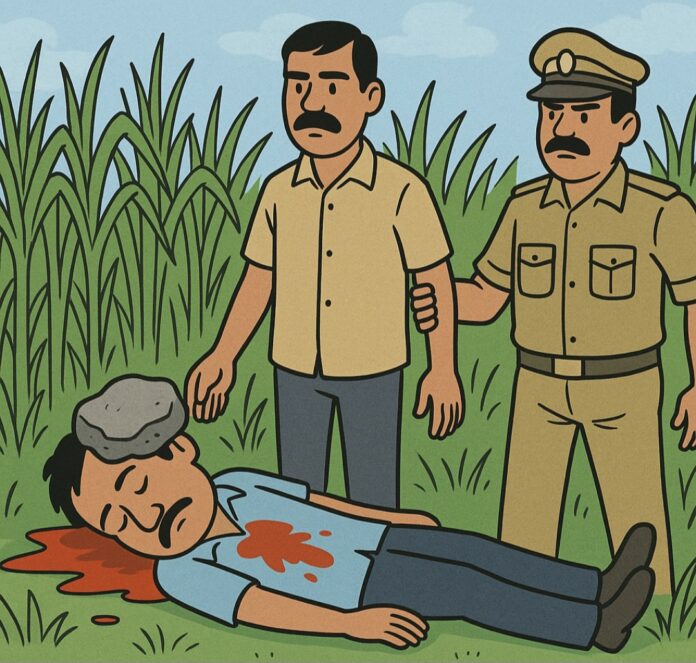 ಬೆಳಗಾವಿ : ತಲೆಯ ಮೇಲೆ ಕಲ್ಲು ಹಾಕಿ ಕೊಲೆ ಆರೋಪಿ ಬಂಧನ