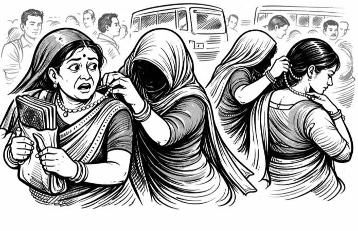 ಬೆಳಗಾವಿ | ಬಸ್&zwnj; ಹತ್ತುವ ವೇಳೆ ಚಿನ್ನಾಭರಣ ಕಳವು: ಆರೋಪಿ ಬಧನ, ₹3.64 ಲಕ್ಷ ಮೌಲ್ಯದ ಆಭರಣ ವಶ