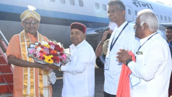 ಉಪರಾಷ್ಟ್ರಪತಿ ಸಿ.ಪಿ ರಾಧಾಕೃಷ್ಣನ್ ಬೆಳಗಾವಿಗೆ ಆಗಮನ
