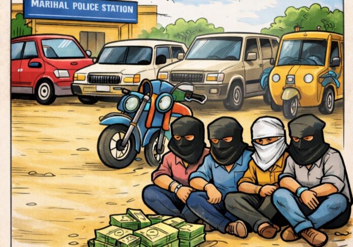 ಬೆಳಗಾವಿ | ವಾಹನ ಕಳವು ಗ್ಯಾಂಗ್ ಬಂಧನ : ₹95.50 ಲಕ್ಷ ಮೌಲ್ಯದ 21 ವಾಹನ ಜಪ್ತಿ