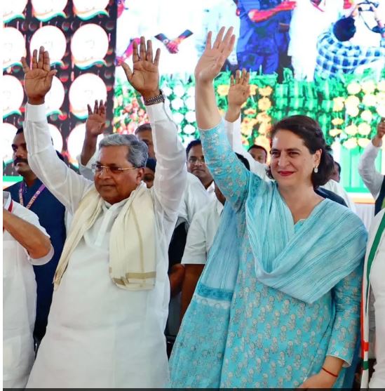 ಸಿದ್ದರಾಮಯ್ಯ ಪ್ರಿಯಾಂಕಾ ಗಾಂಧಿ