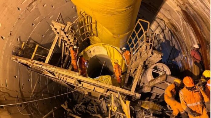 ತೆಲಂಗಾಣ - ಸುರಂಗ ಕುಸಿತ