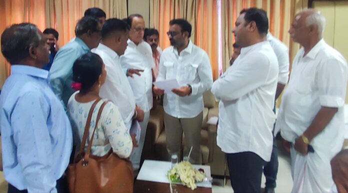 ಉಡುಪಿ | ಬೀಡಿ ಕಾರ್ಮಿಕರ ಕೂಲಿ ಬಾಕಿ, ಸಿಐಟಿಯು ನಿಯೋಗದಿಂದ ಕಾರ್ಮಿಕ ಸಚಿವ ಸಂತೋಷ ಲಾಡ್ ಭೇಟಿ