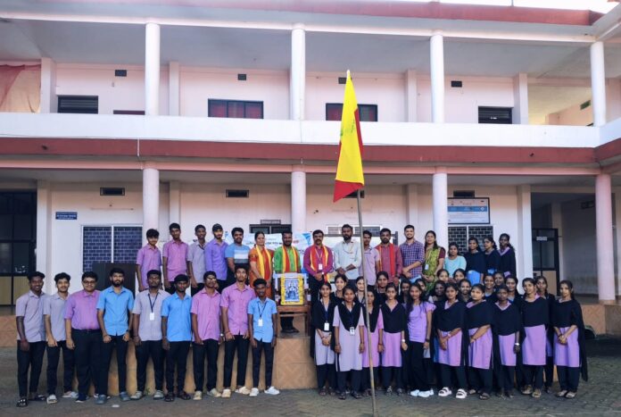 ಉಡುಪಿ | ಹಿರಿಯಡಕ ಸರ್ಕಾರಿ ಪ್ರಥಮದರ್ಜೆ ಕಾಲೇಜಿನಲ್ಲಿ ನಾಡಹಬ್ಬ ರಾಜ್ಯೋತ್ಸವದ ಸಂಭ್ರಮ