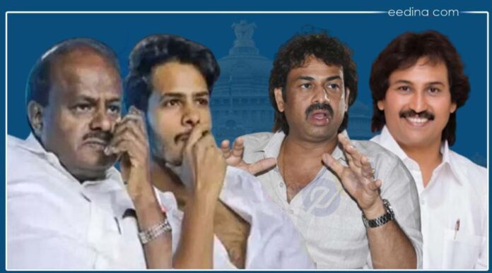 ಹೆಚ್&zwnj;ಡಿಕೆ ಮತ್ತು ಮಗ